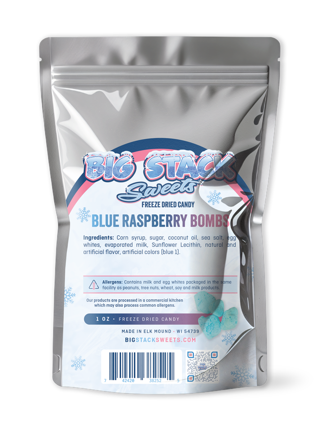 Blue Raspberry Bombs